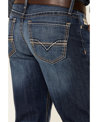 CINCH Grant Mid Rise Relaxed Denim Boot Cut Jeans