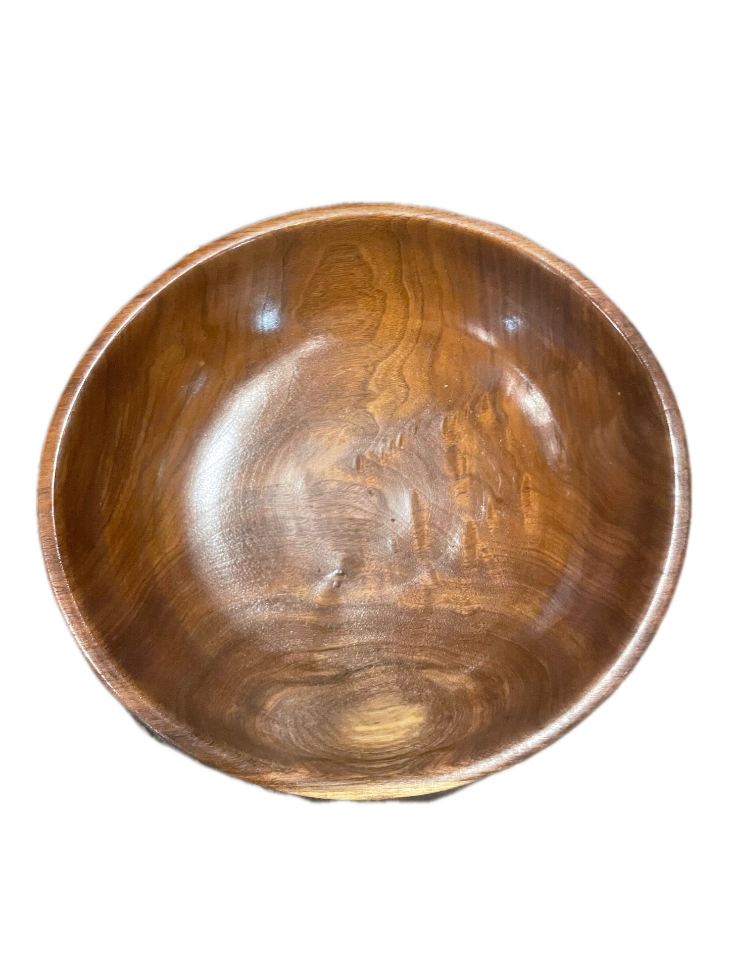Walnut Large Flat Bowl