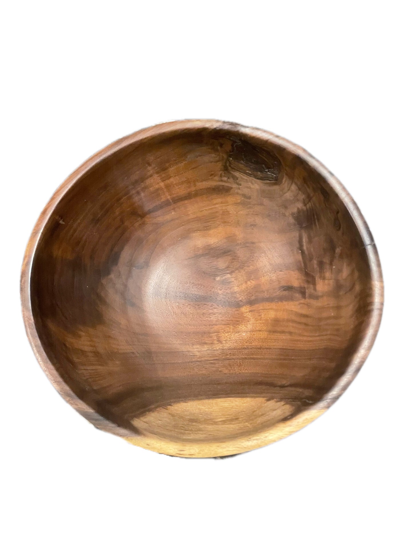 Walnut Large Round Bowl